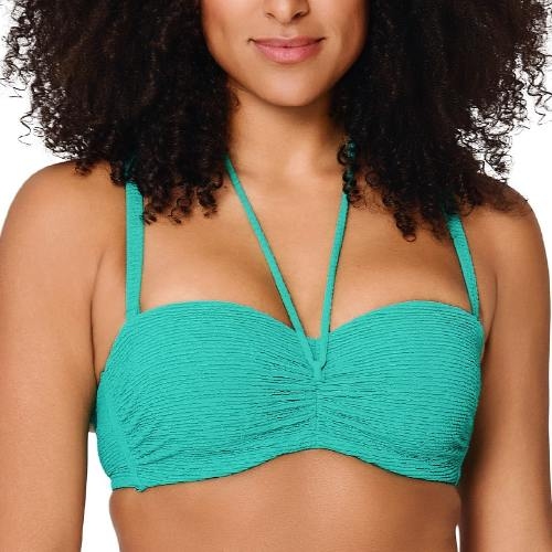 LingaDore Beach Stand Out green padded bikini bra