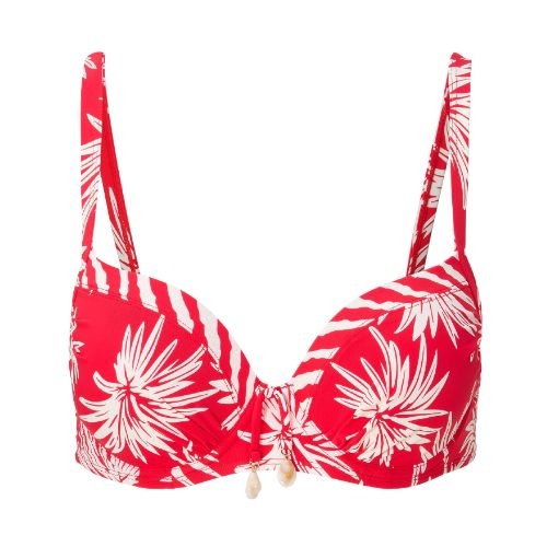 LingaDore Beach Fresh Flowers red padded bikini bra