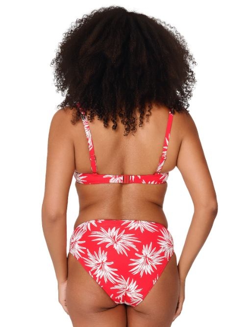 LingaDore Beach Fresh Flowers red padded bikini bra