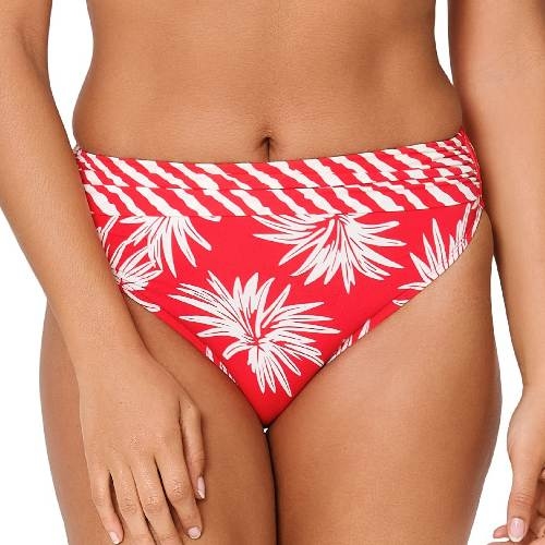 LingaDore Beach Fresh Flowers red bikini brief