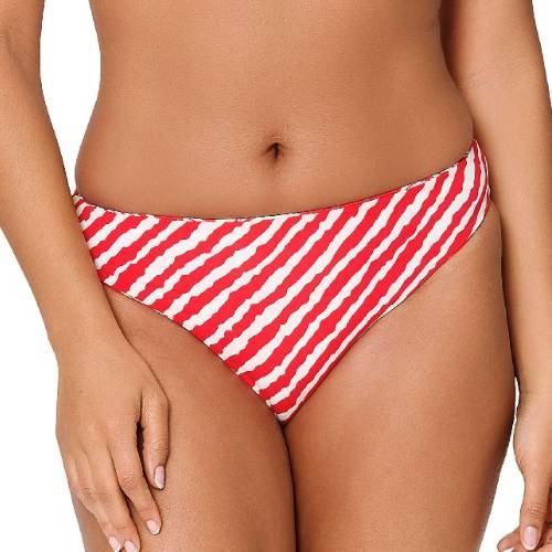 LingaDore Beach Fresh Flowers red bikini brief