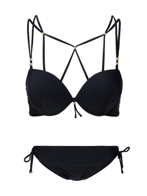 LingaDore Beach Summerproof black set