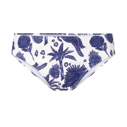 LingaDore Beach Under The Greek Sun blue/white bikini brief