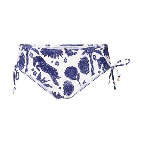 LingaDore Beach Under The Greek Sun blue/white bikini brief