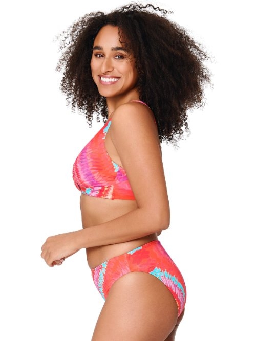 LingaDore Beach Beach Vibes Only coral padded bikini bra