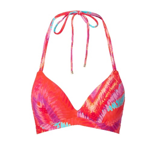 LingaDore Beach Beach Vibes Only coral padded bikini bra