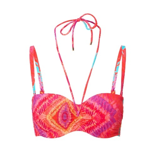 LingaDore Beach Beach Vibes Only coral padded bikini bra