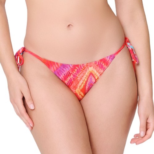 LingaDore Beach Beach Vibes Only coral bikini brief
