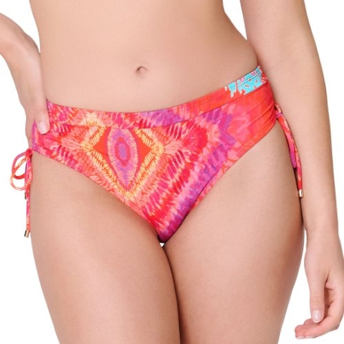 LingaDore Beach Beach Vibes Only coral bikini brief