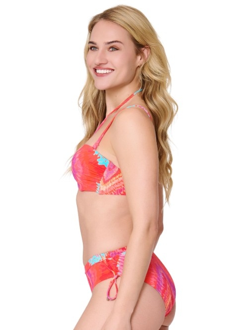 LingaDore Beach Beach Vibes Only coral bikini brief