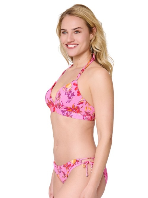 LingaDore Beach Pink Paradise pink padded bikini bra
