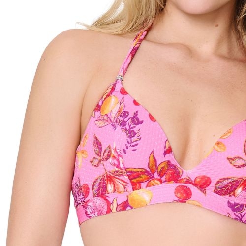 LingaDore Beach Pink Paradise pink padded bikini bra