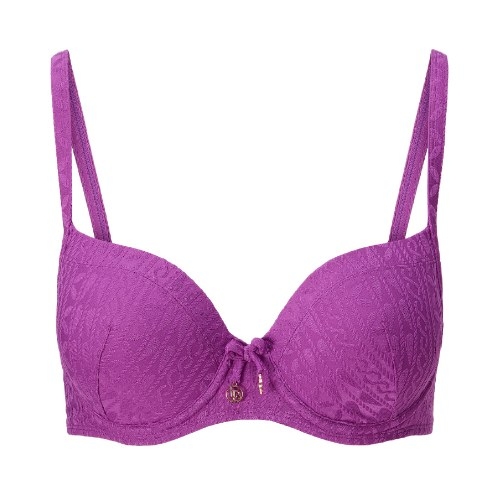 LingaDore Beach Purple Pulse purple padded bikini bra