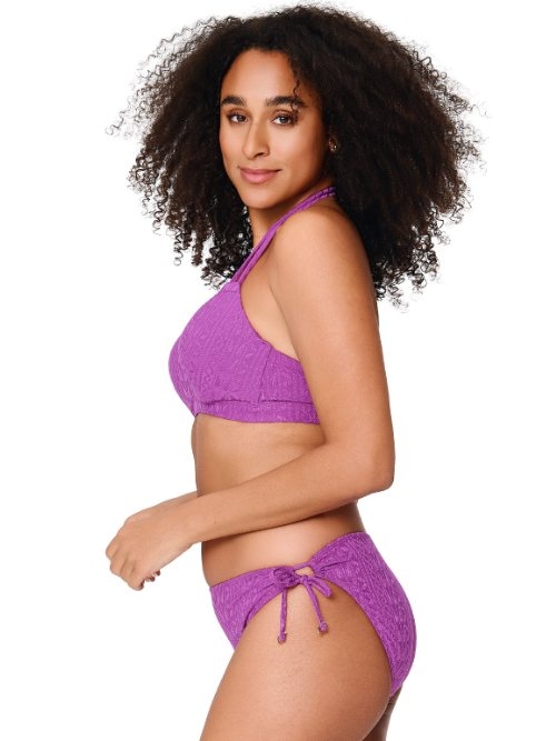 LingaDore Beach Purple Pulse purple bikini brief