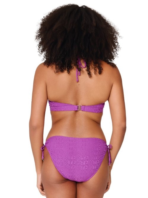LingaDore Beach Purple Pulse purple bikini brief