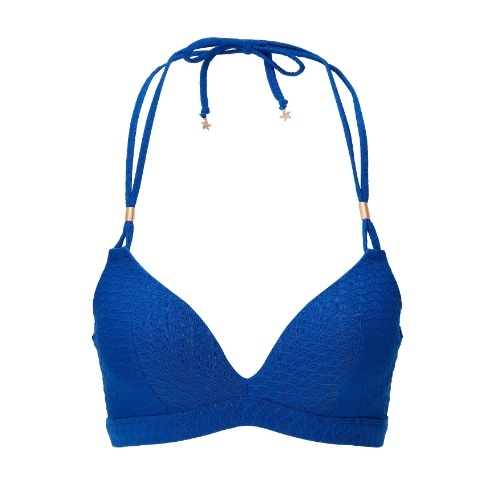 LingaDore Beach Blue Crush blue padded bikini bra