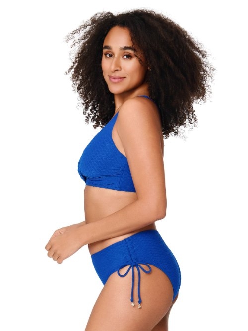 LingaDore Beach Blue Crush blue soft-cup bikini bra