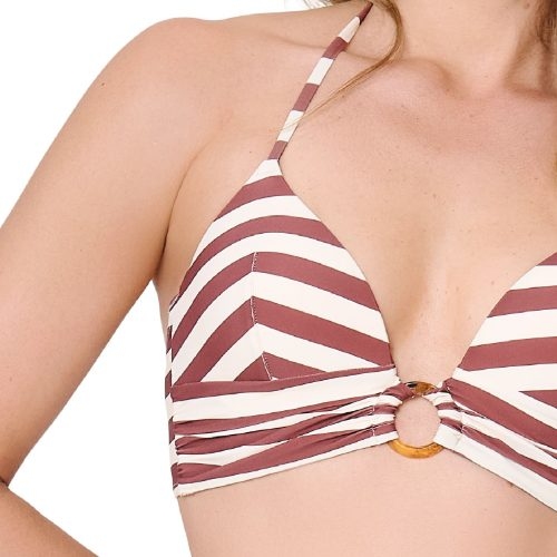 LingaDore Beach Summer Stripes white/red set