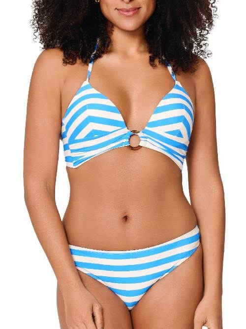 LingaDore Beach Summer Stripes white/blue set