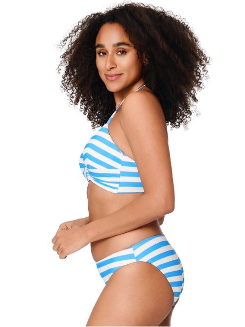LingaDore Beach Summer Stripes white/blue set