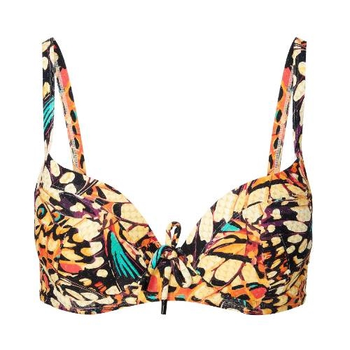 LingaDore Beach Butterfly Breeze print padded bikini bra