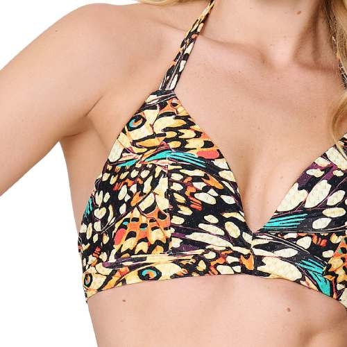 LingaDore Beach Butterfly Breeze print padded bikini bra