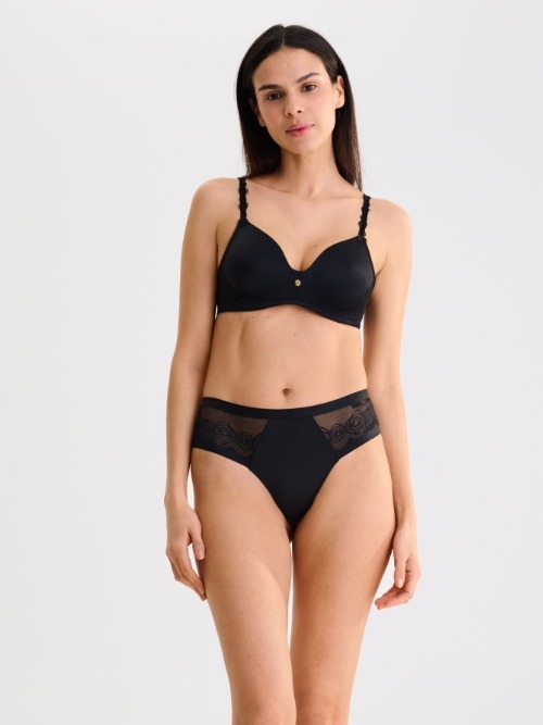 Lisca Ruby black wireless bra
