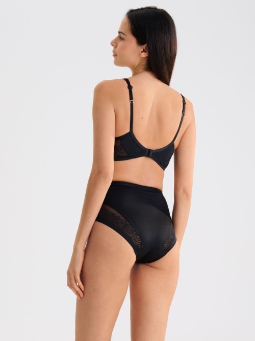 Lisca Ruby black high waist brief