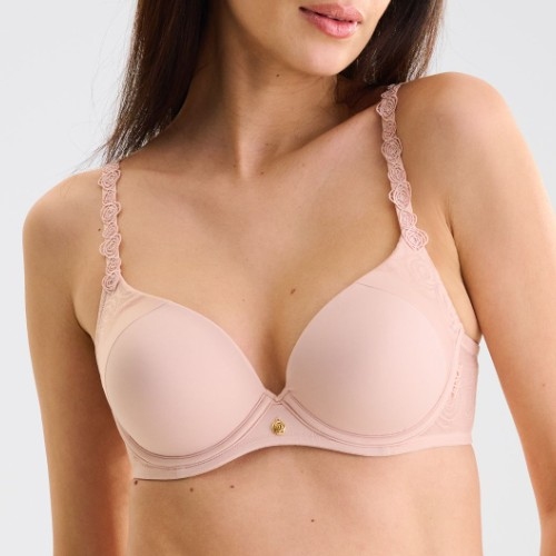 Lisca Ruby pink padded bra