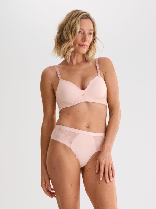 Lisca Ruby pink wireless bra
