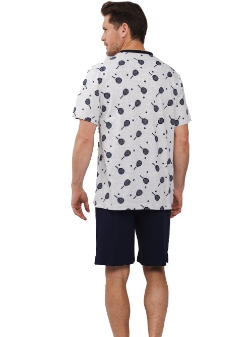 Pastunette Men grey shortama