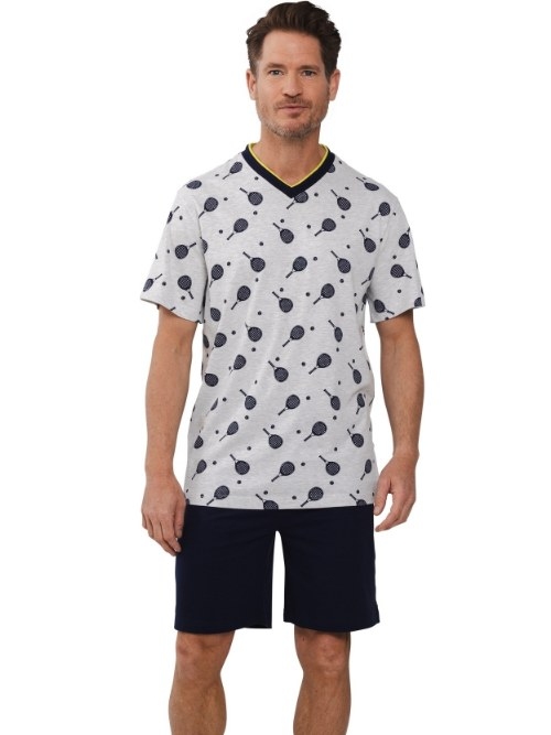 Pastunette Men grey shortama