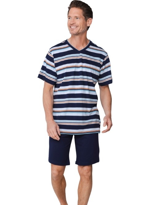 Pastunette Men navy blue shortama