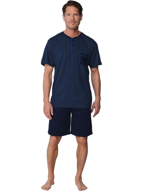 Pastunette Men navy blue shortama