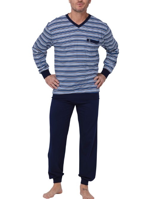 Robson Men navy blue pajama