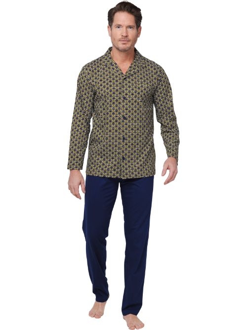 Pastunette Men navy blue pajama