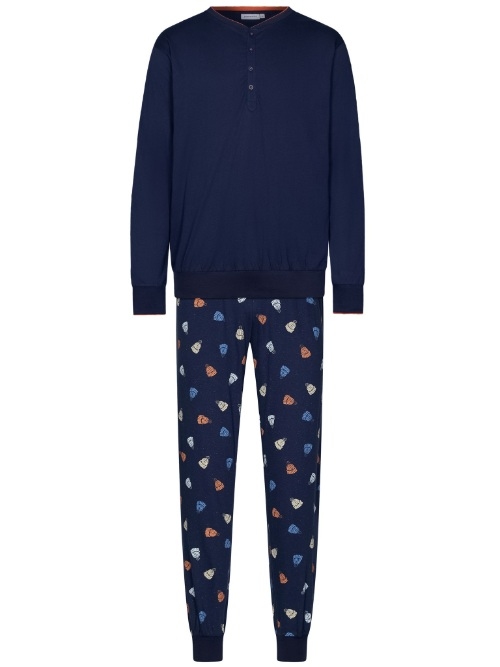 Pastunette Men navy blue pajama