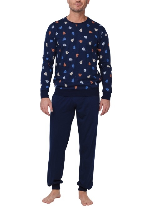 Pastunette Men navy blue pajama