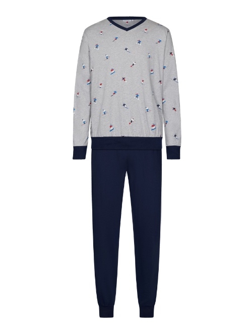 Pastunette Men navy blue pajama