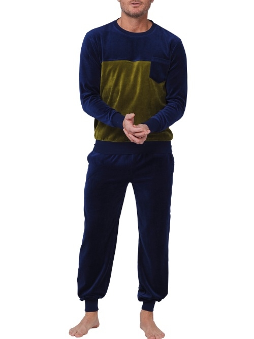 Pastunette Men navy blue pajama