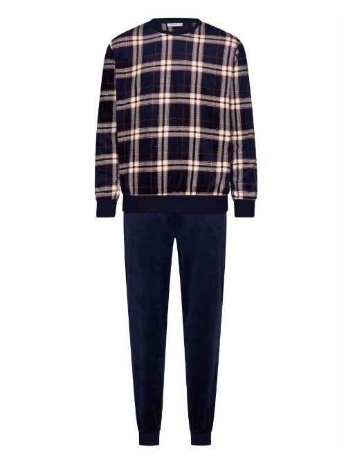 Pastunette Men navy blue pajama