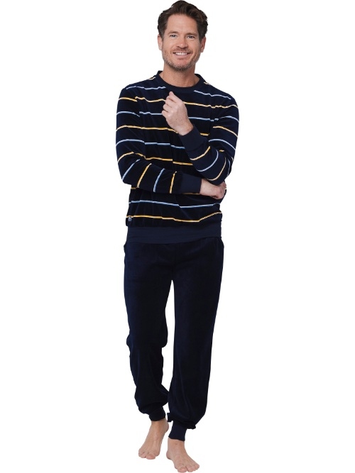 Pastunette Men navy blue pajama