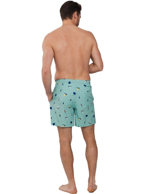 Pastunette Men green swimshort