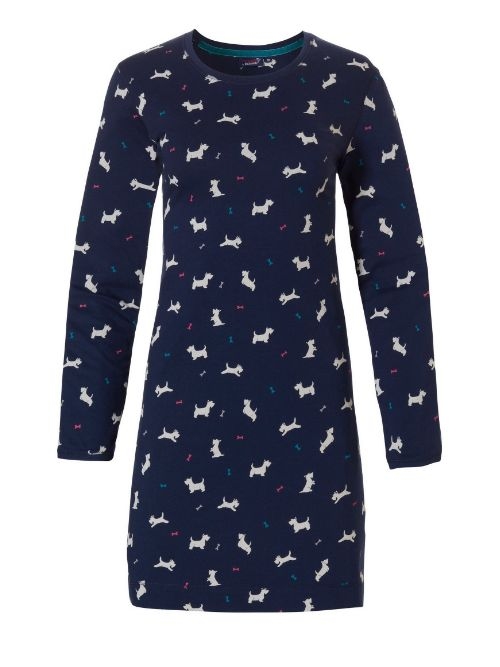 Rebelle Women navy blue nightdress