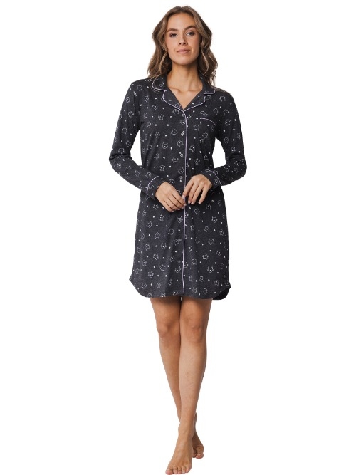 Rebelle Women dark grey nightdress