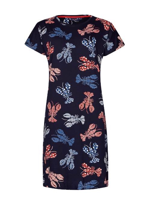 Rebelle Women navy blue nightdress