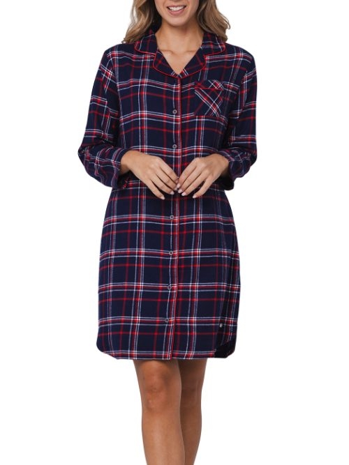 Rebelle Women navy blue nightdress