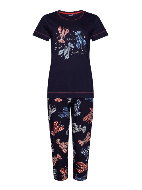 Rebelle Women navy blue pajama