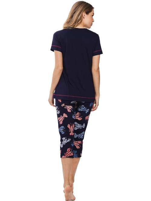 Rebelle Women navy blue pajama