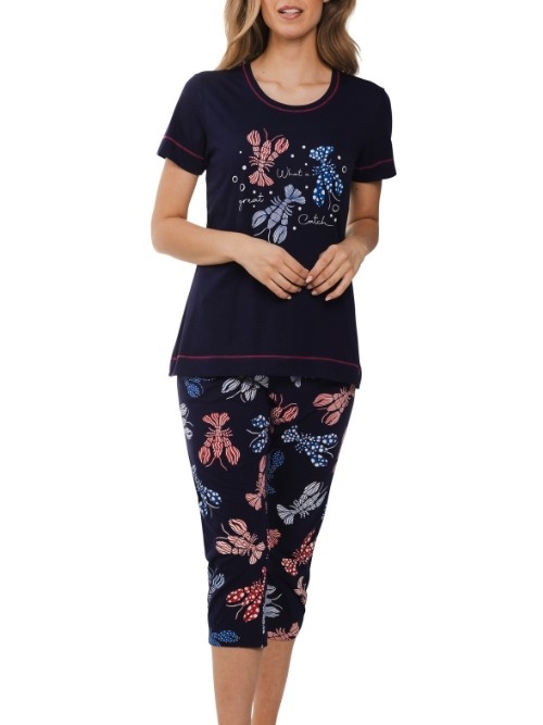 Rebelle Women navy blue pajama
